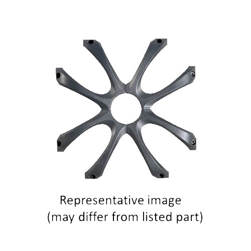 GRILLE KICKER GL78 SQUARE 8" (200MM) GRILLE