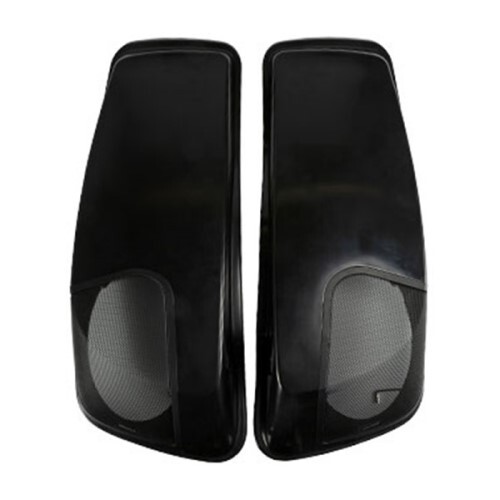SPEAKER HDBX14 KICKER 2014-NEWER HARLEY DAVIDSON SADDLEBAG LID CUT-IN; PAIR