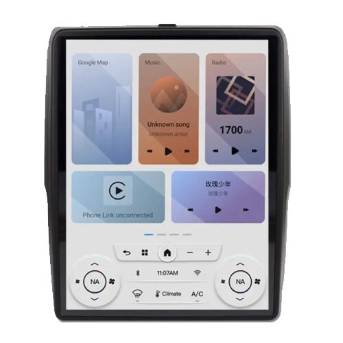 RADIO TABLET LITE SERIES T-STYLE OLD DODGE RAM 12.1" 12M SP 2014-2018 OLD DODGE RAM 9.0 WIRELESS PHO