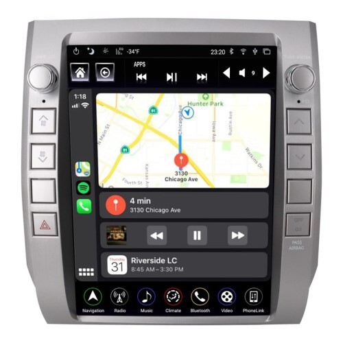 RADIO TABLET LITE VER II SERIES T-STYLE TOYOTA TUNDRA 12.1" 12S SP 2014-21 TOYOTA TUNDRA ANDROID 13.