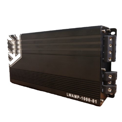 AMPLIFIER CLASS D, 1000W, 1-OHM STABLE, MONO OUTPUT POWER: 1000W (AT 1-OHM) VARIABLE LOW PASS FILTER