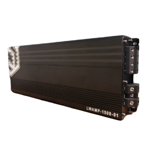 AMPLIFIER CLASS D, 1500W, 1-OHM STABLE, MONO OUTPUT POWER: 1500W (AT 1-OHM) VARIABLE LOW PASS FILTER