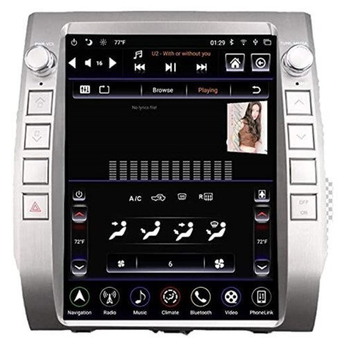 RADIO/TABLET 12.1" GEN IV TOYOTA TUNDRA 2014-2021 ANDROID 8.1 W/HDMI OUT
