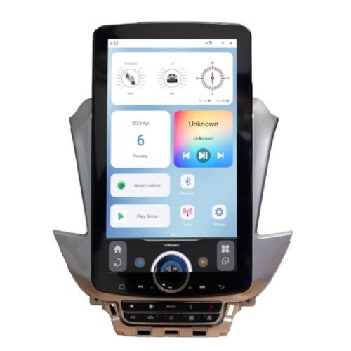 RADIO TABLET GEN XL T-STYLE FOR GMC & CHEVY, QUALCOMM OCTA-CORE 15.6" T-STYLE 2K HD SCREEN RADIO W/A