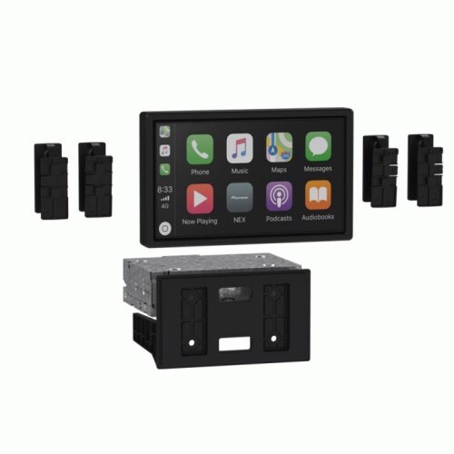 KIT INSTALL RADIO FLOATING MOUNT KIT PIONEER 8 INCH RADIOS