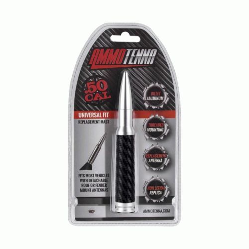 ANTENNA BILLET WITH CARBON FIBER WRAP - .50 CALIBER REPLICA ANTENNA - 5.5"