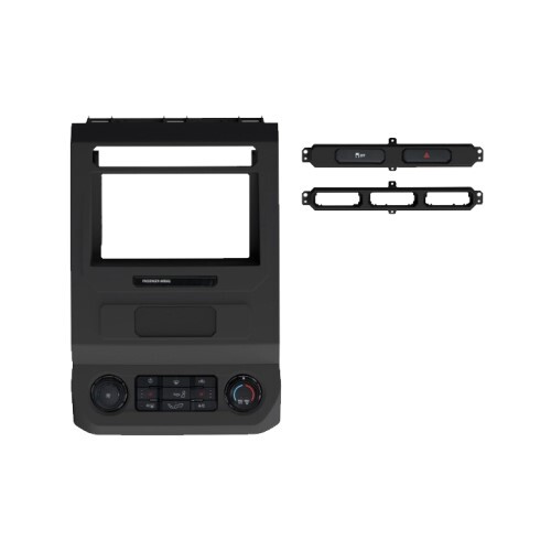 INSTALLATION KIT FORD F-SERIES TRUCKS 2015-2022 (WITH SINGLE ZONE CLIMATE CONTROLS)