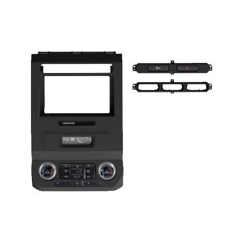 INSTALLATION KIT FORD F-SERIES TRUCKS 2015-2022 (WITH DUAL-ZONE CLIMATE CONTROLS)