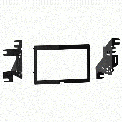 KIT DASH MERCEDES SPRINTER 2019-UP (EXCLUDING TOUCHSCREEN RADIO MODELS) DOUBLE-DIN GLOSS BLACK