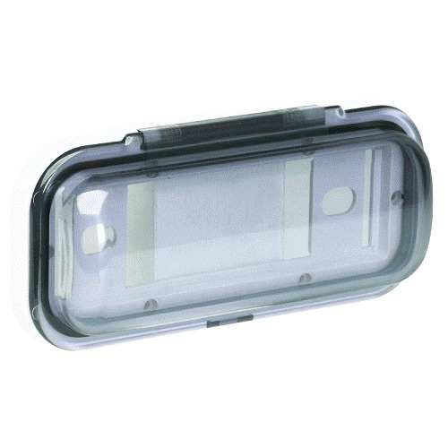 COVER UNIVERSAL MARINE SYSTEM SINGLE-DIN WHITE BASE TRANSPARENT SMOKE COVER