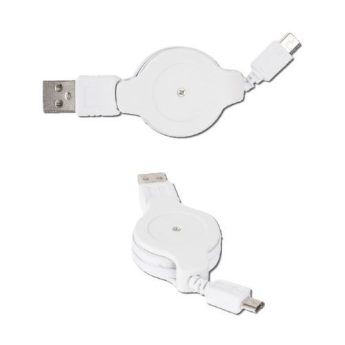 CABLE MICRO USB TO USB RETRACTABLE EXTENSION CABLE