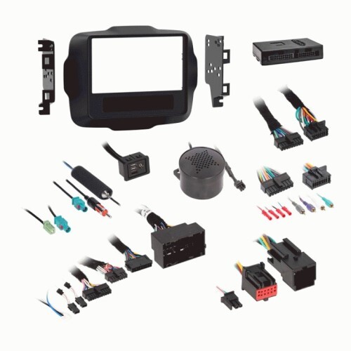 KIT DASH INTEGRATION PGK PIONEER RADIO JEEP RENEGADE 2015-2020