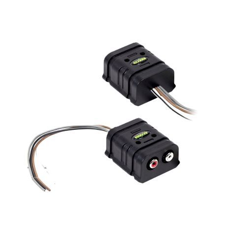 AMPLIFIER 2 CHANNEL LINE OUTPUT CONVERTER WITH SHORT PROTECTION 55 WAT
