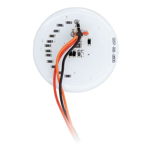 HEADLIGHT HARLEY-DAVIDSON® BULLET STYLE RED FRONT 1157 LED INSERT - PAIR