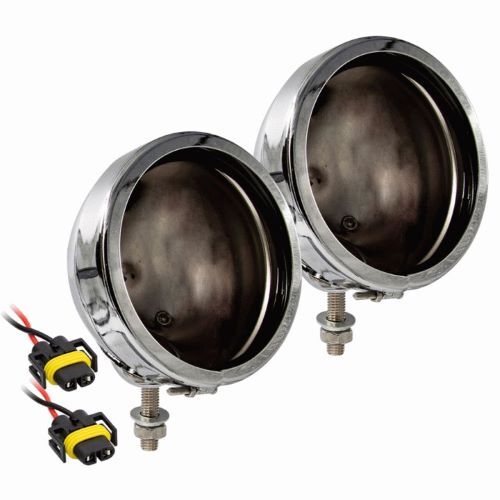 BRACKET MOUNTING BRACKET FOG PASSING LIGHT HOUSING- 1992 - 2017-CHROME