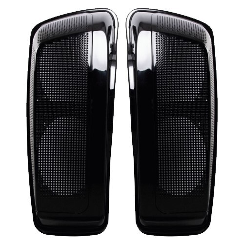 COVER SADDLEBAG LID DUAL 6X9 INCH SPEAKER ADAPTER - HARLEY-DAVIDSON 2014-UP