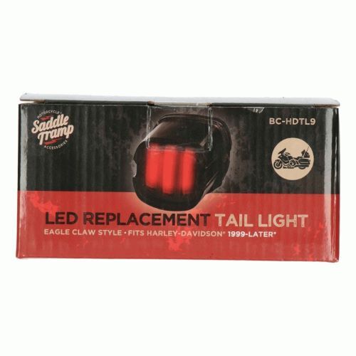 LIGHT EAGLE CLAW STYLE LED REPLACEMENT TAIL LIGHT - SMOKE LENS 1999-UP
