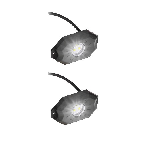 ROCK LIGHTS DAYTONA WHITE - 2 PACK