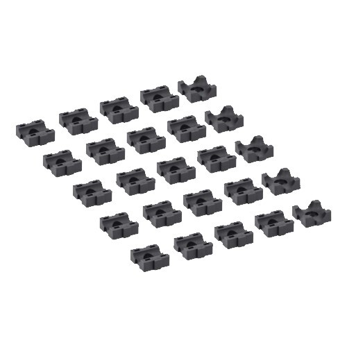 CLAMP SET 100-PIECE 8GA TO 4GA MODULAR CABLE MANAGEMENT CLAMP SET