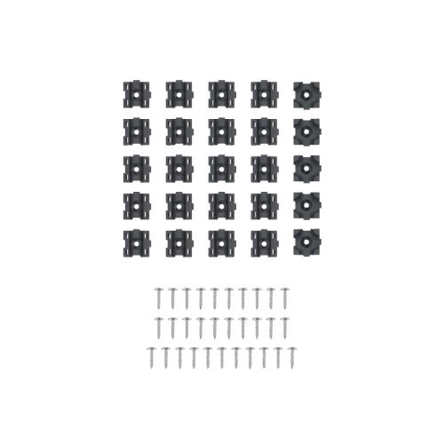 CLAMP SET 100-PIECE 8GA TO 4GA MODULAR CABLE MANAGEMENT CLAMP SET