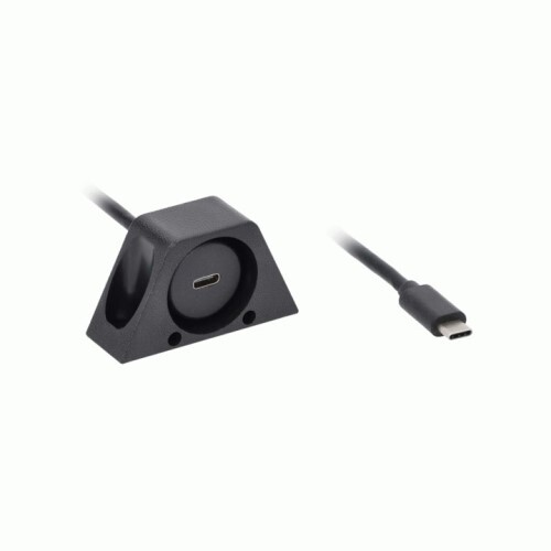 CABLE 1-METER FLUSH MOUNT USB 4.0 TYPE-C EXTENSION CABLE
