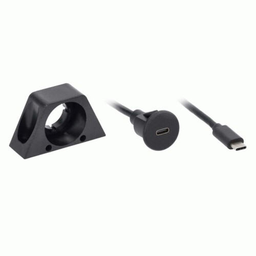 CABLE 1-METER FLUSH MOUNT USB 4.0 TYPE-C EXTENSION CABLE