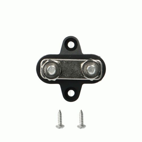DUAL TERM STUDS W/LINK M6 1/4? BLACK