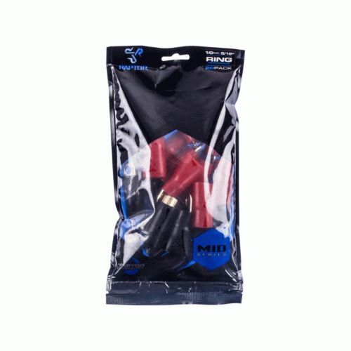 RING TERMINAL RAPTOR 1/0 AWG 5/16 INCH GOLD RING TERMINAL - 20 PK