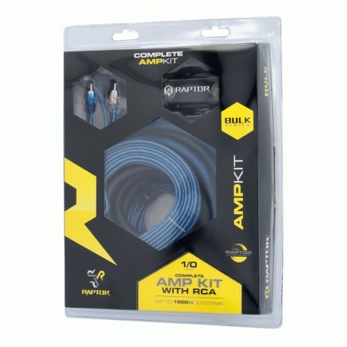 KIT RAPTOR AMPLIFIER 1/0 GAUGE AMP KIT - BULK SERIES R2
