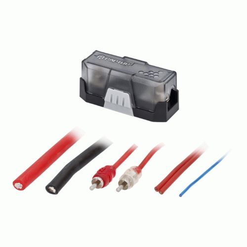 KIT RAPTOR AMPLIFIER 1000W 4 AWG AMP KIT WITH RCA CABLE - VICE SERIES