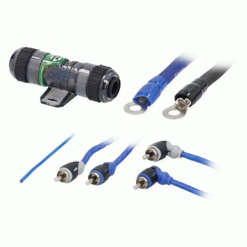 KIT RAPTOR AMPLIFIER 950W 4 AWG AMP KIT WITH RCA CABLE - Mid-Series