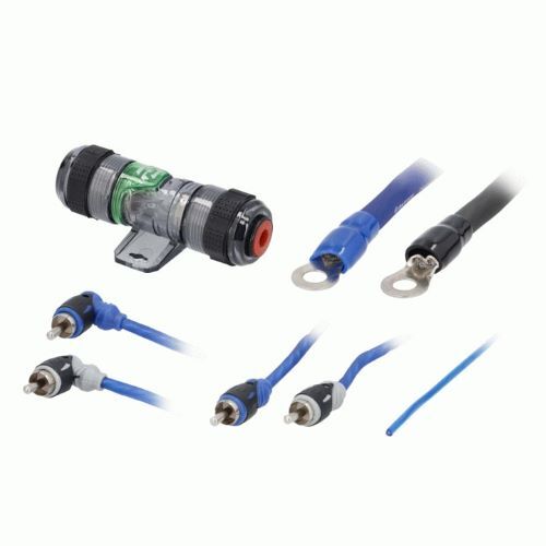 KIT RAPTOR AMPLIFIER 360W 8 AWG AMP KIT WITH RCA CABLE - Mid-Series