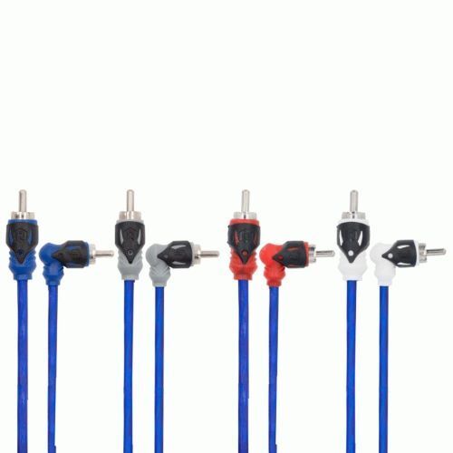 CABLE RAPTOR RCA 4-CHANNEL AUDIO CABLE - Mid-Series 17 ft