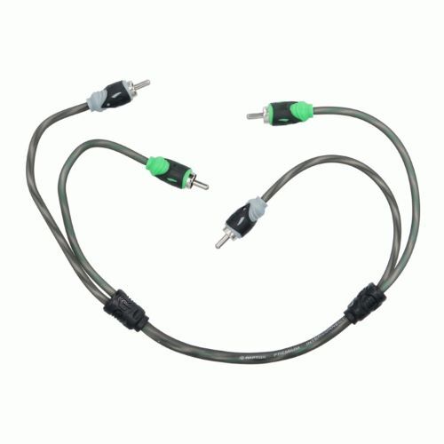 CABLE RAPTOR RCA 2-CHANNEL AUDIO CABLE - PRO SERIES 1.5 ft