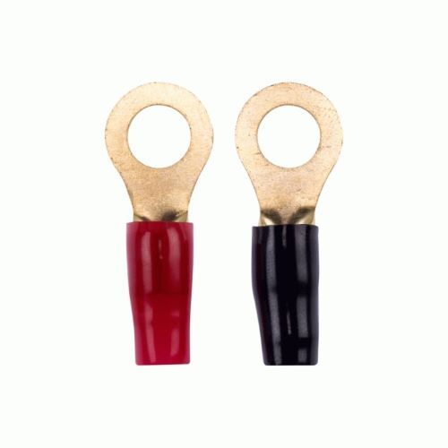 TERMINAL RAPTOR 8 AWG 5/16IN GOLD RING TERMINALS - Mid-Series - 20PK