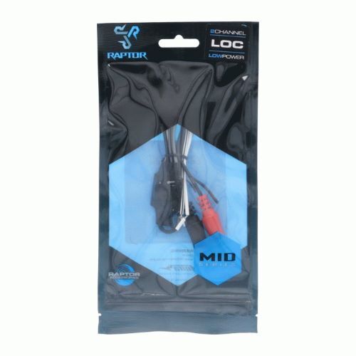 CONVERTER RAPTOR 2 CHANNEL LINE OUTPUT CONVERTER (NON-ADJUSTABLE) Mid-Series