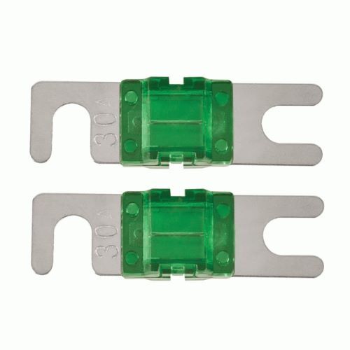 FUSE RAPTOR 30 AMP MINI ANL FUSES NICKEL PLATED - Mid-Series - 2 PK