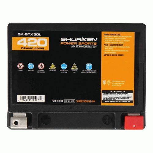 BATTERY420 CRANK AMPS 30AMP HOURS AGM BATTERY