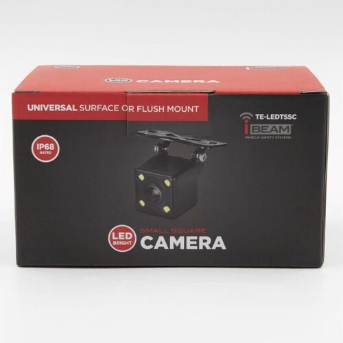 CAMERA SMALL SQUARE CAMERA WITH LEDS ACTIVE PARKING LINES UNIVERSAL