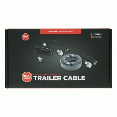 CABLE TRAILER DUAL CHANNEL QUICK DISCONNECT UNIVERSAL