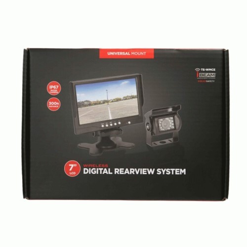 CAMERA & MONITOR WIRELESS 7" COMMERICAL UNIVERSAL