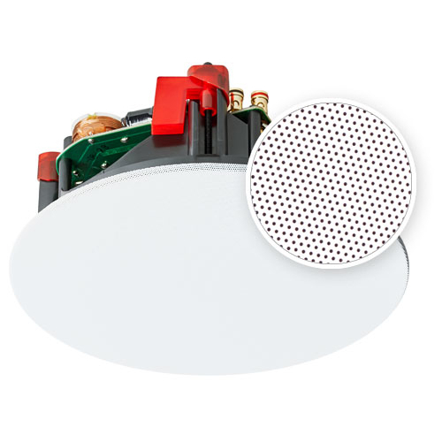 SPEAKER IN-CEILING IC6-HT 6.5-INCH ANGLED PAINTABLE WHITE
