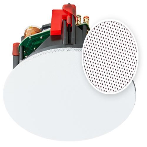 SPEAKER IN-CEILING IC6 6.5-INCH PAINTABLE WHITE