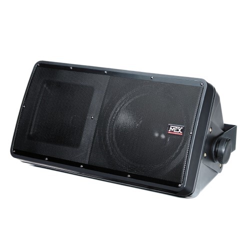 SPEAKER 2-WAY ALL WEATHER SPEAKER WITH 8" WOOFER-BLACK