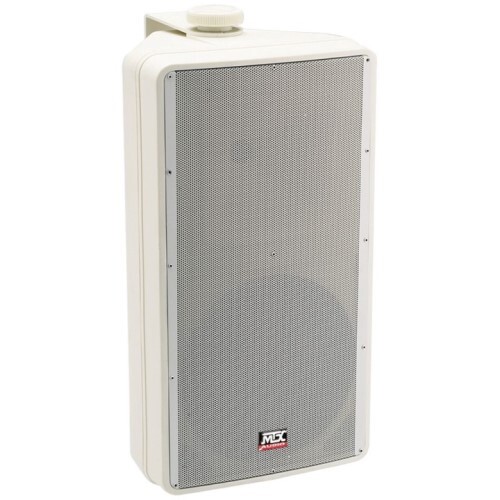 SPEAKER 2-WAY ALL WEATHER SPEAKER WITH 8" WOOFER-WHITE