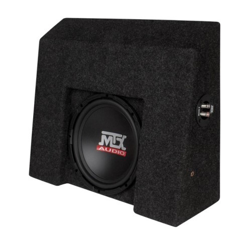 WOOFER LOADED W/ 10" WOOFER, BLACK. CHEVROLET SILVERADO/GMC SIERRA CREW CAB MODELS 2007-2016