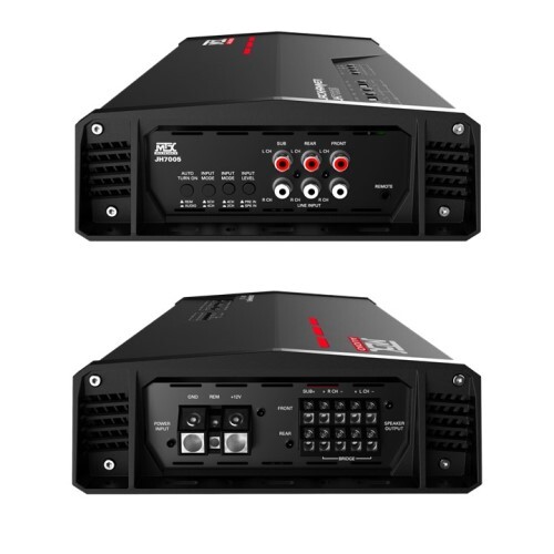 AMPLIFIER FULL RANGE CLASS D 5-CHANNEL AMPLIFIER 75W X 4 + 400 X1W RMS @ 2O