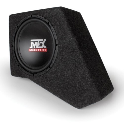 WOOFER LOADED W/ 10" WOOFER, BLACK. JEEP - 4-DOOR WRANGLER JK 2007-2016. INSTALLS ON DRIVER SIDE REA