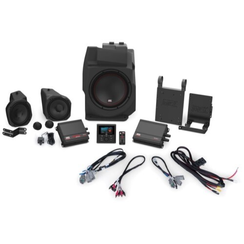 SPEAKER 2020+ POLARIS RZR PROXP - RADIO, 2 AMPS, 3 SPEAKERS, PLUG-N-PLAY SYSTEM (NON-RIDECOMMAND)