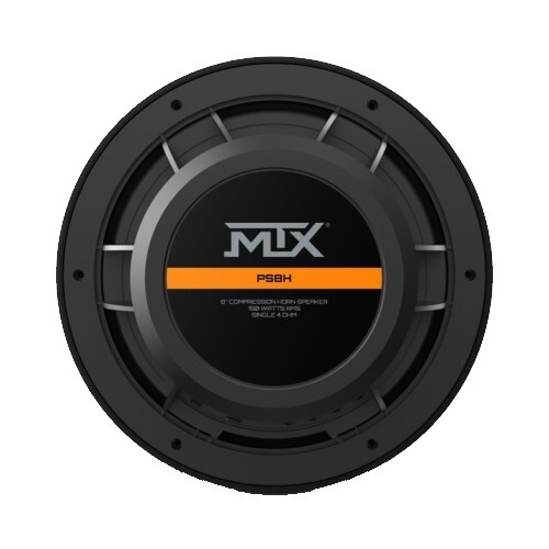 SPEAKER 8” 150-WATT RMS 4O COMPRESSION HORN SPEAKER PAIR IP-67 RATED WITH RGB LIGHTING AND CUSTOMIZA